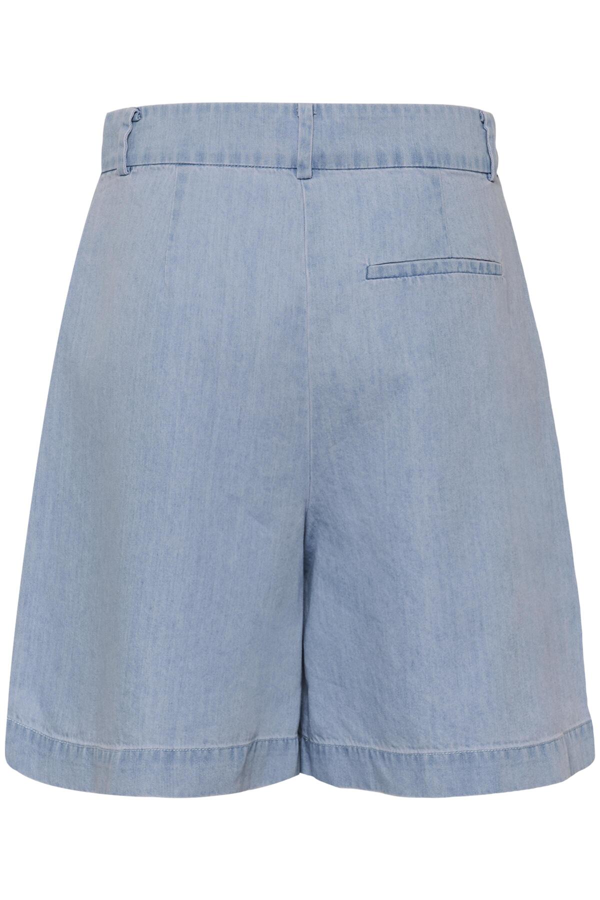 SLAdelita Shorts Ljusblå Denim - 301233 - 30409195