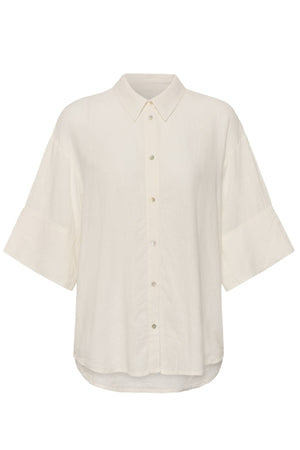 SLAria Skjorta SS Broken White - 111001 - 30409286