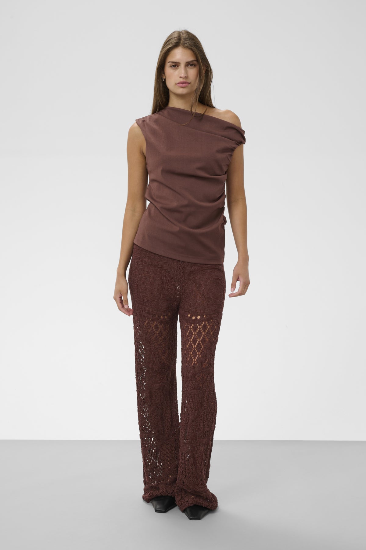 SLBarb Byxor Brown Stone - 191322 - 30409310