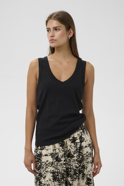 SLCosetta V-Neck Tank Top Black - 194008 - 30409321 Thumbnail