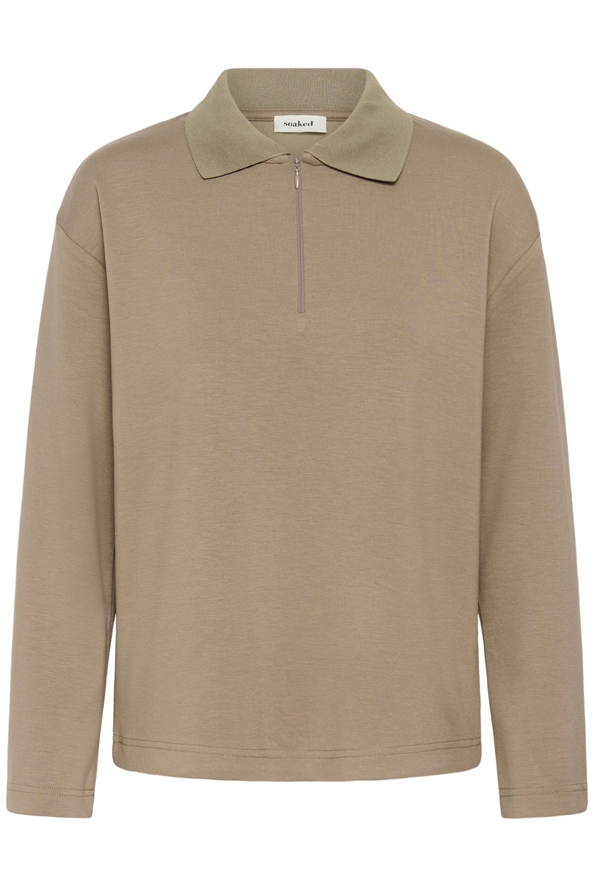SLMarigold Polo Sweatshirt Walnut - 181112 - 30409473