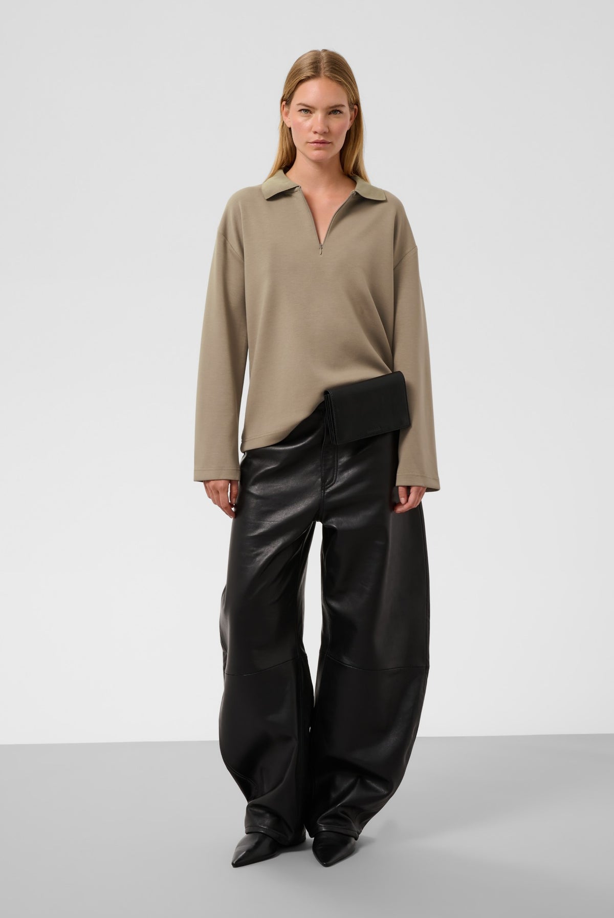 SLMarigold Polo Sweatshirt Walnut - 181112 - 30409473