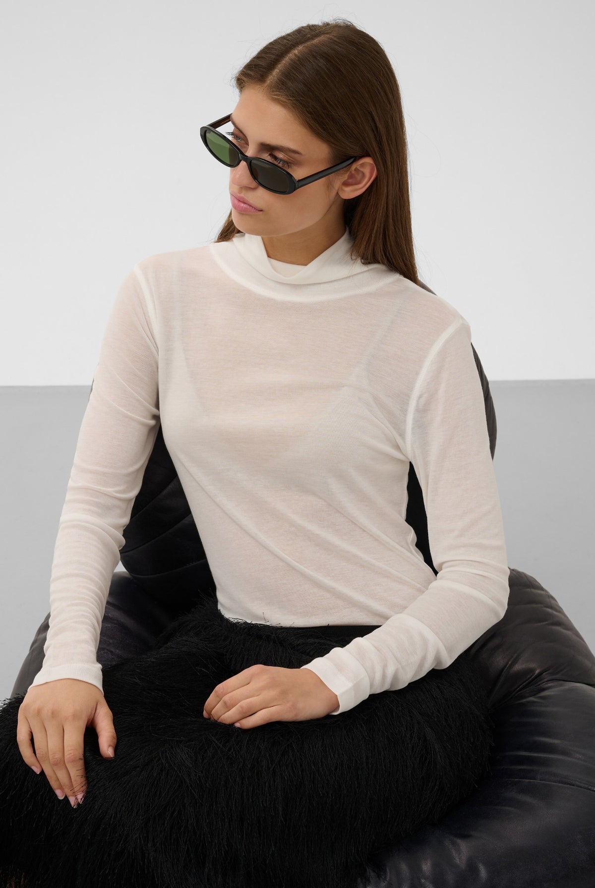 SLInana High Neck Broken White - 111001 - 30409482