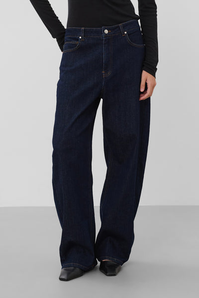SLSabino Jeans Mörkblå Denim - 301728 - 30409486 Thumbnail