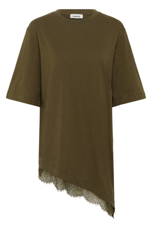 SLJina Lace Tee Beech - 190618 - 30409760