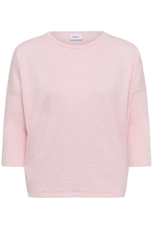 A2561, MilaSZ R-Neck Pullover Ballerina Melange - 1328071 - 30500003