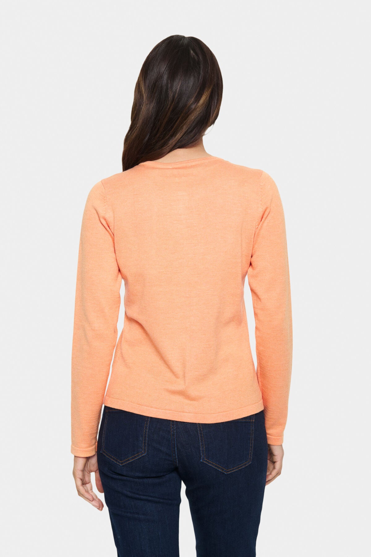 A8661, MilaSZ R-neck kofta Bird of Paradise Melange - 30500005