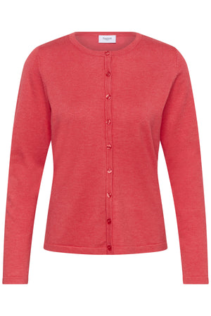 A8661, MilaSZ R-neck cardigan Honeysuckle Melange - 1821201 - 30500005