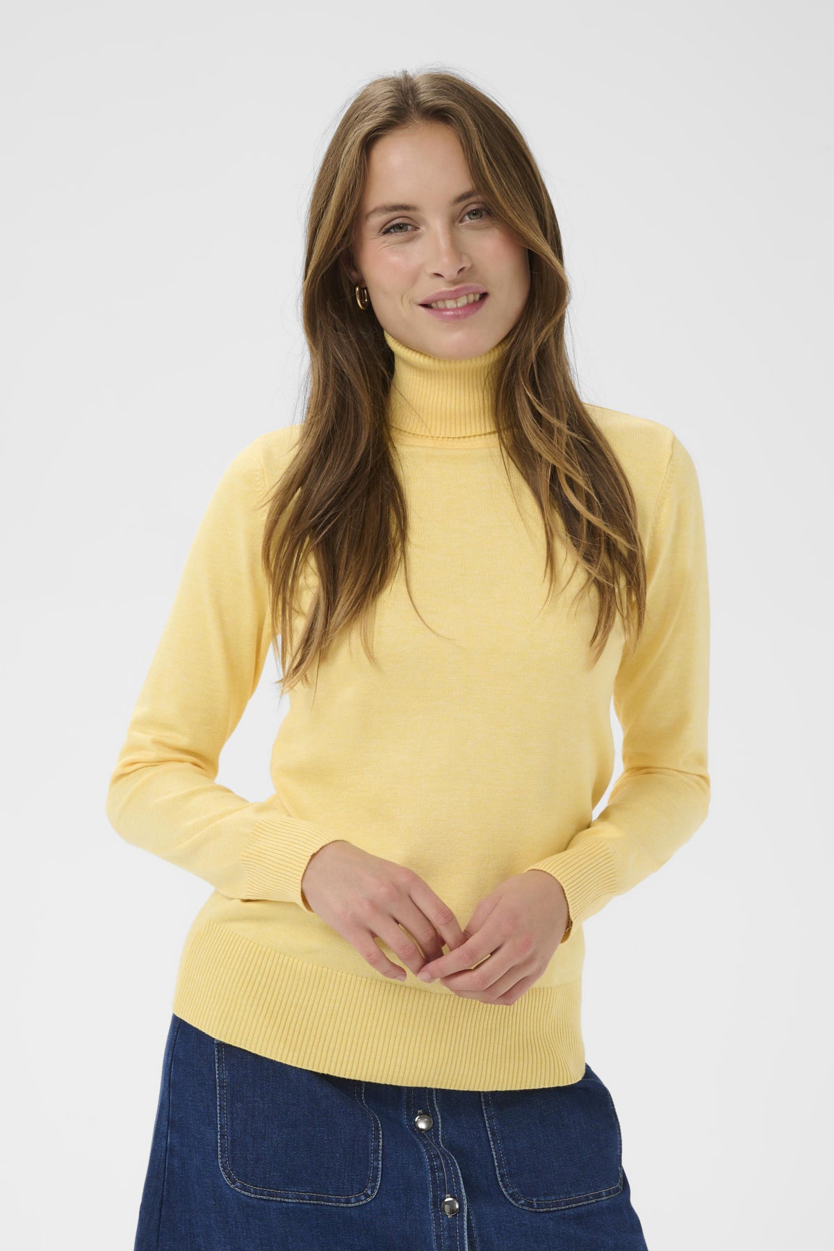 J2046, MilaSZ polotröja Lemon Drop Melange - 1207361 - 30500018
