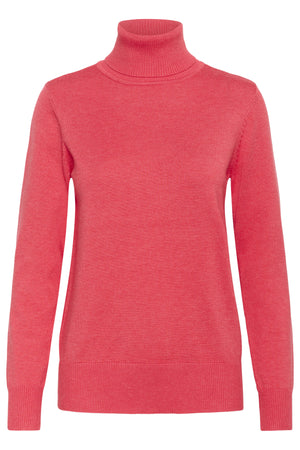 J2046, MilaSZ Rollneck Pullover Honeysuckle Melange - 1821201 - 30500018