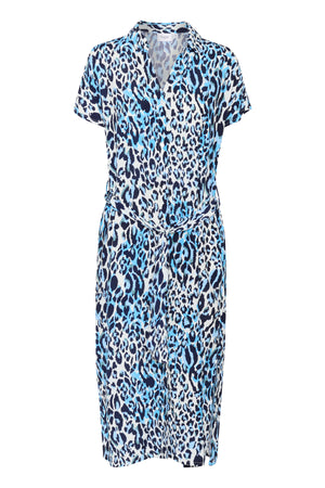 BlancaSZ SS Klänning Babys Breath Blue Animal - 30510404