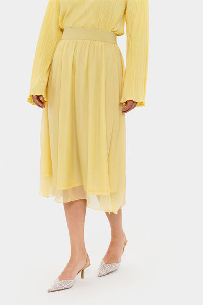 CoralSZ Maxi Skirt Pale Banana - 30514317 Thumbnail