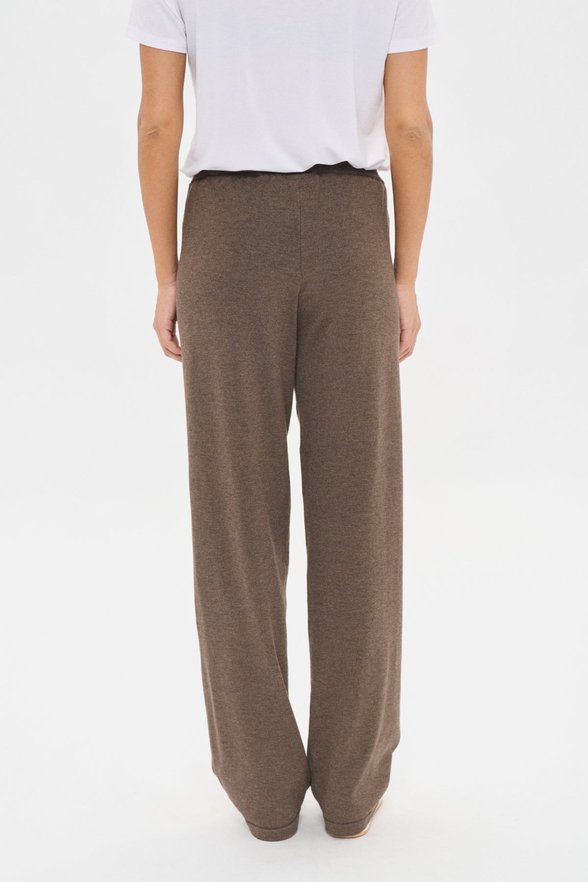 MilaSZ Pants 30511095 Major Brown Melange