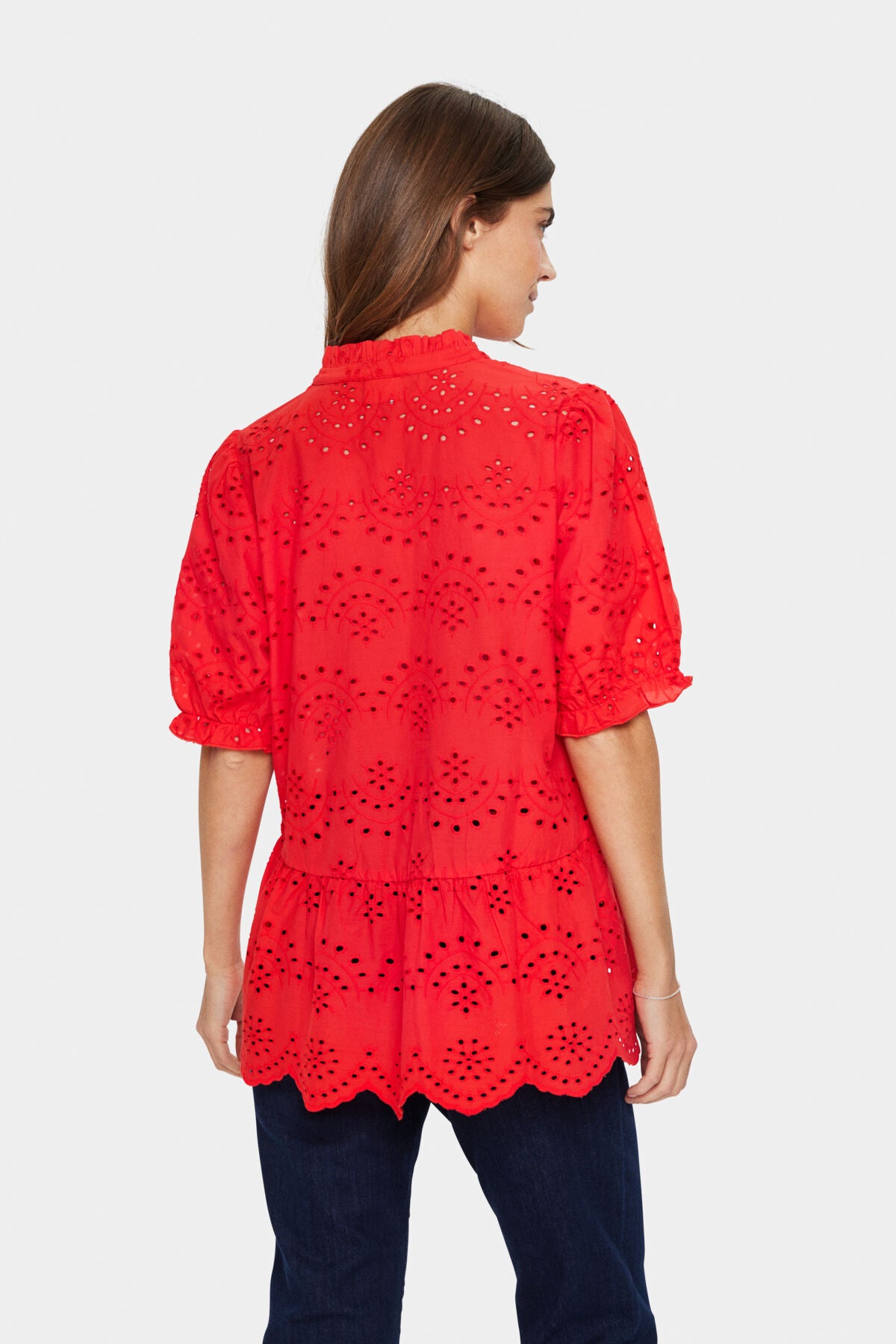 GeleksaSZ Blouse Flame Scarlet - 30511181
