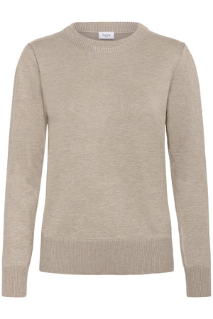 MilaSZ Pullover Greige Melange - 1611091 - 30511753