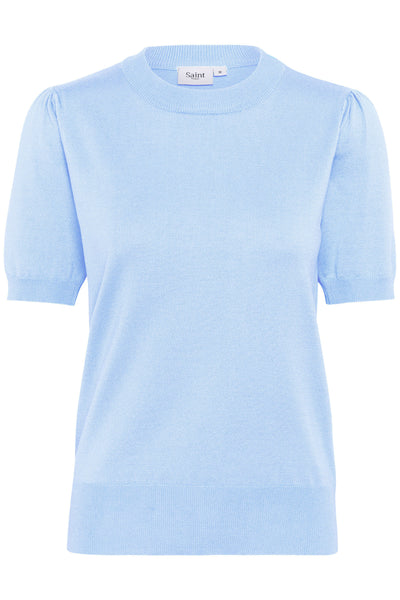 MilaSZ SS Pullover Chambray Blue - 30511788 Thumbnail