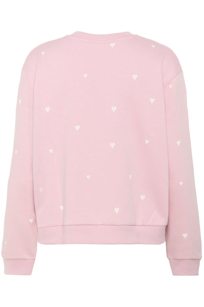 DagnaSZ Sweatshirt Pink Nectar Ice Harts - 30513176 Thumbnail