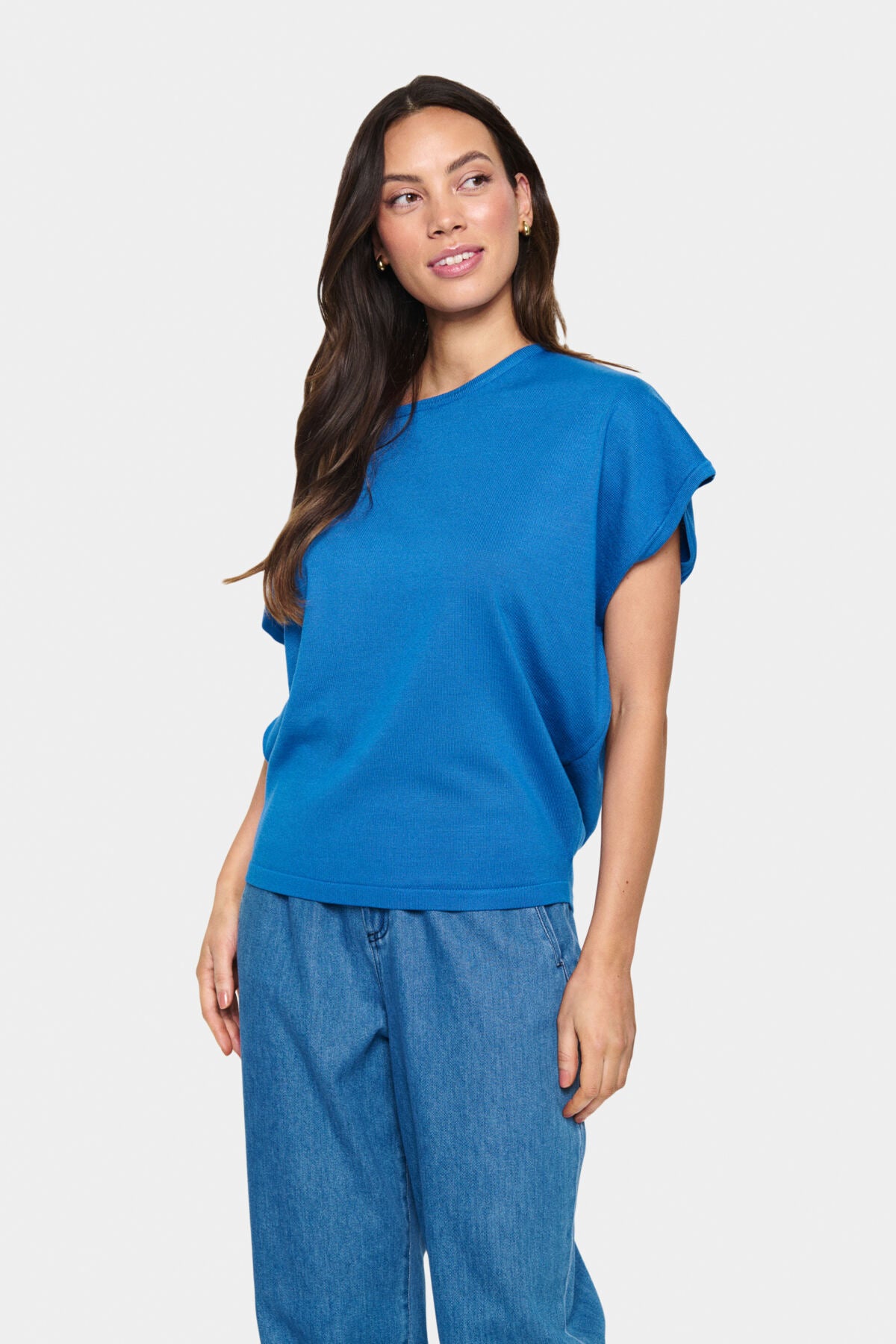 MilaSZ R-N SS Pullover Campanula - 30513284