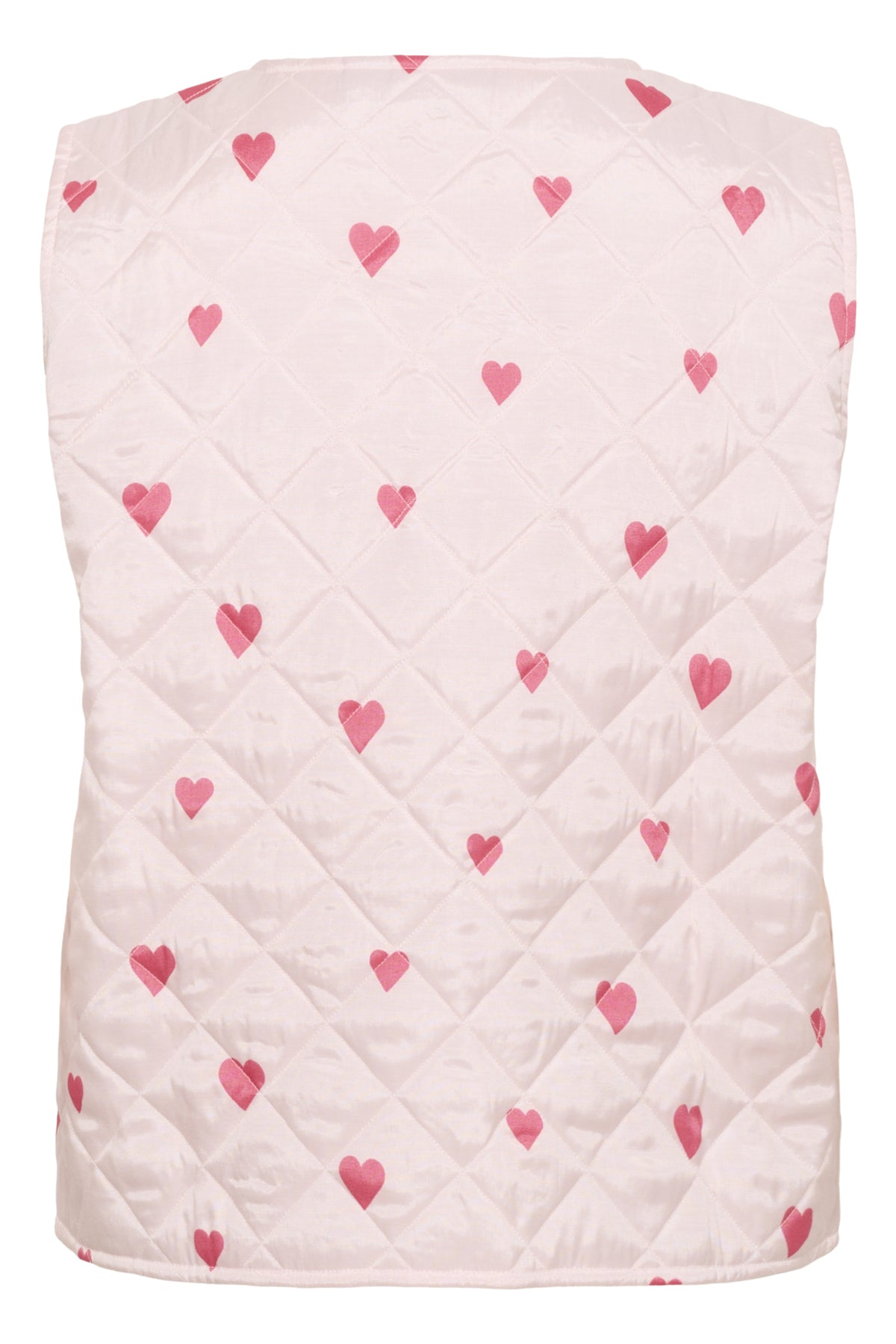 EvittaSZ Quilt Vest Barely Pink Big Hearts - 30513571
