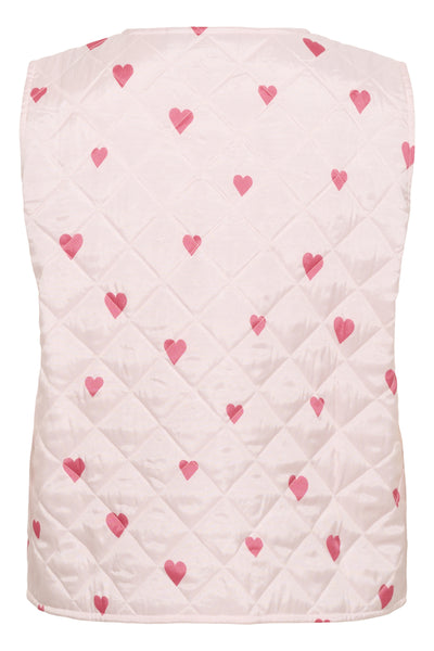 EvittaSZ Quilt Vest Barely Pink Big Hearts - 30513571 Thumbnail