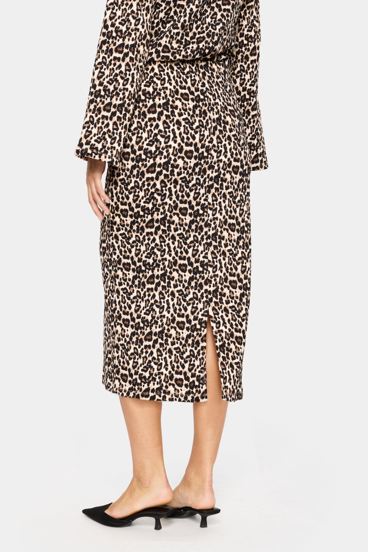 IlyssaSZ Skirt Black Reg Leo - 30513748