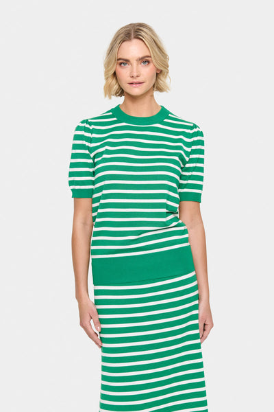 MilaSZ SS Striped Pullover Jelly Bean Ice Stripe - 30513768 Thumbnail