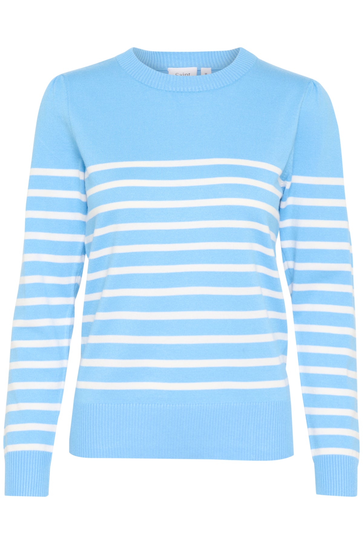 MilaSZ LS Striped Pullover Ethereal Blue Ice Stripe - 30513771