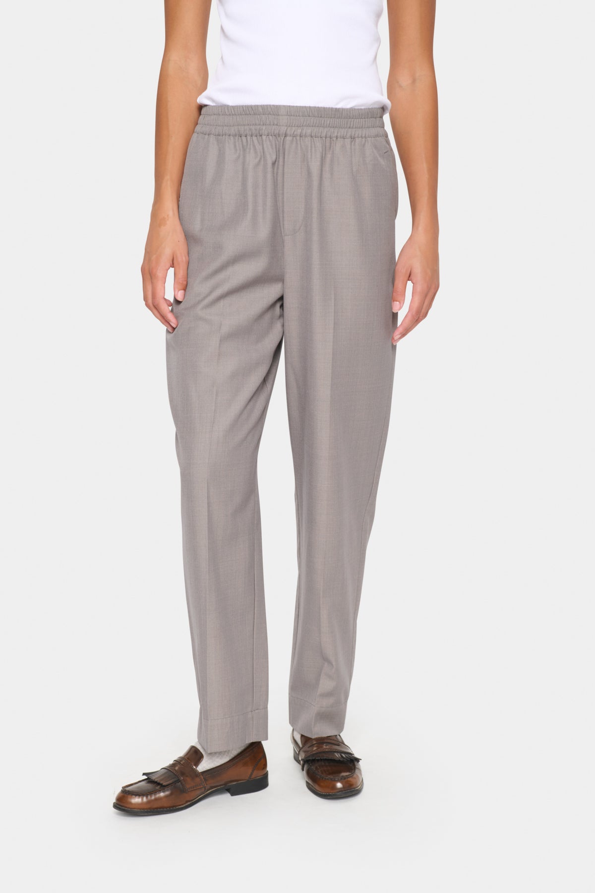 InnekeSZ Pant Mist Grey Melange