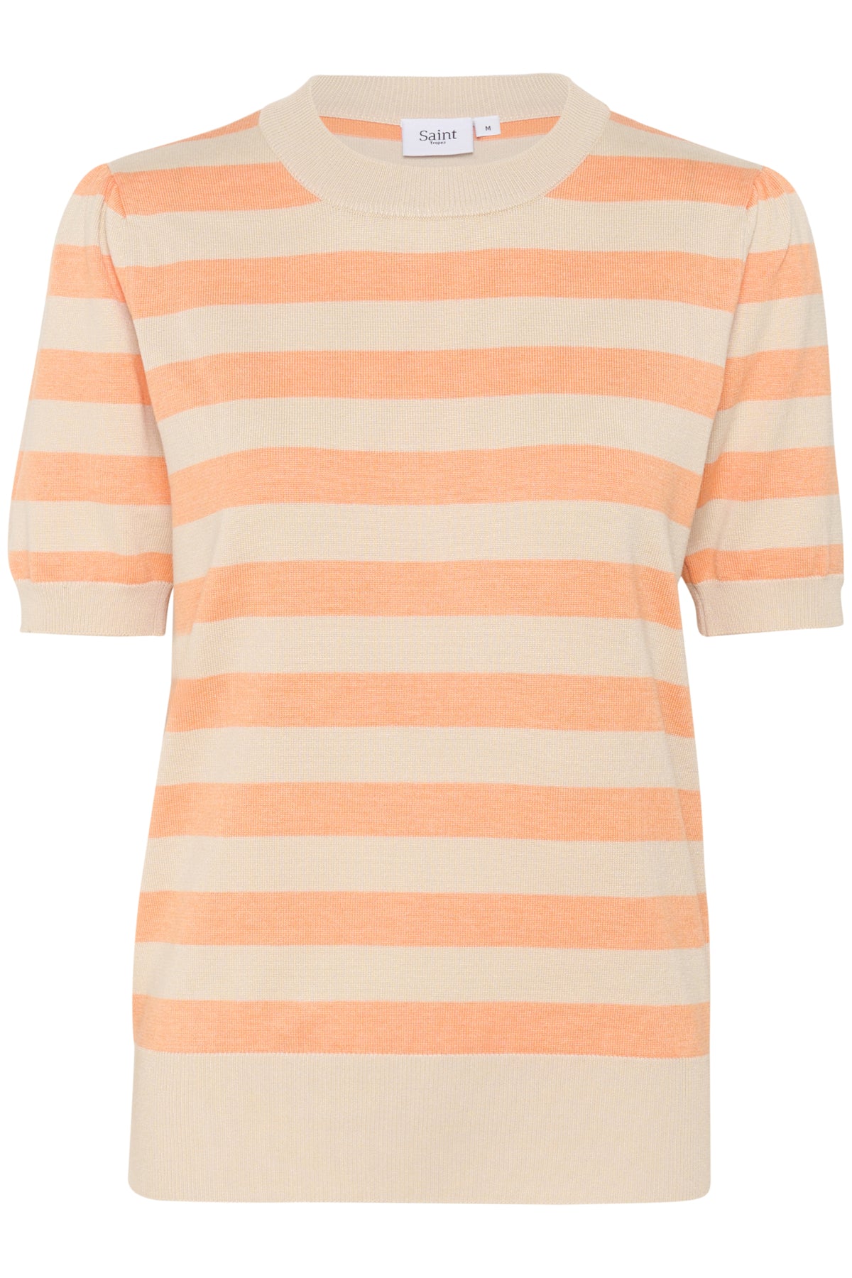 MilaSZ SS Block Stripe Pullover Fog Orange Block Stripe - 30513931