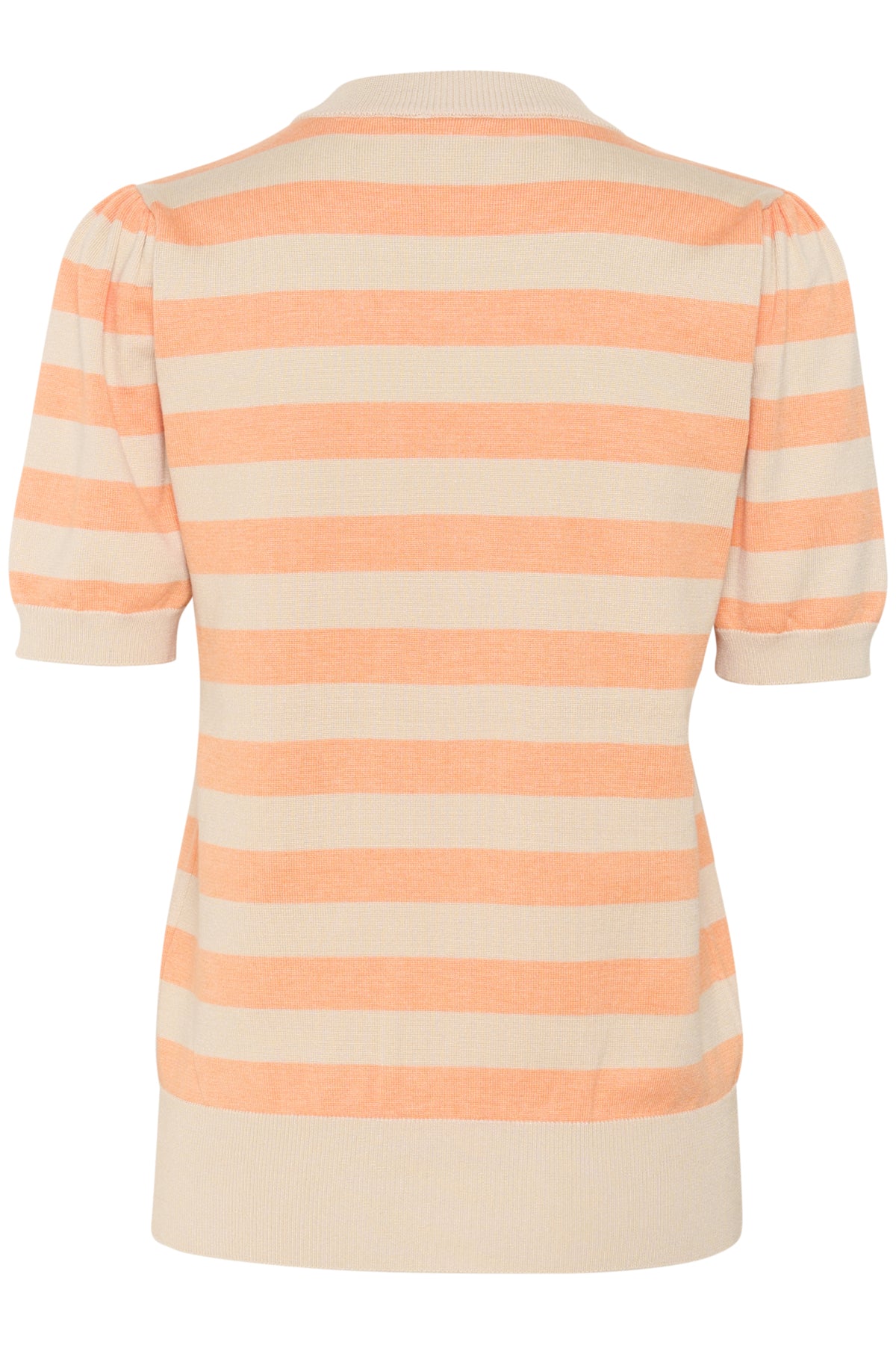 MilaSZ SS Block Stripe Pullover Fog Orange Block Stripe - 30513931