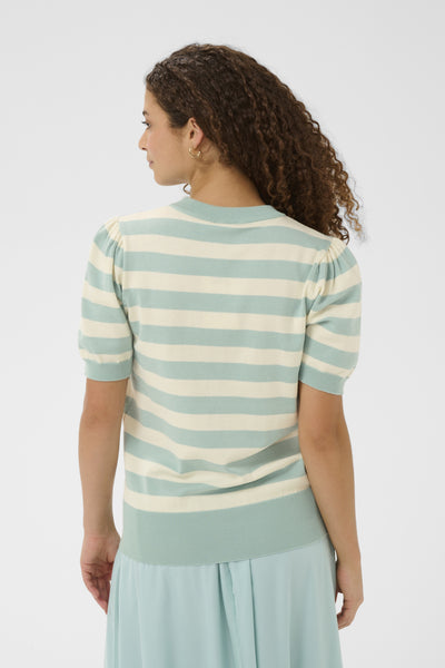 MilaSZ SS Block Stripe Pullove Ether Seedpearl Block Stripe - - 30513931 Thumbnail