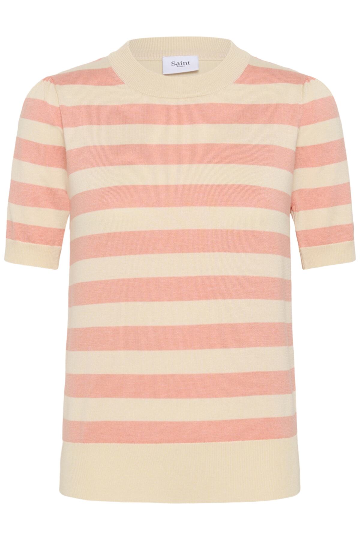 MilaSZ SS Block Stripe Pullover Blooming Ivory Block Stripe - - 30513931