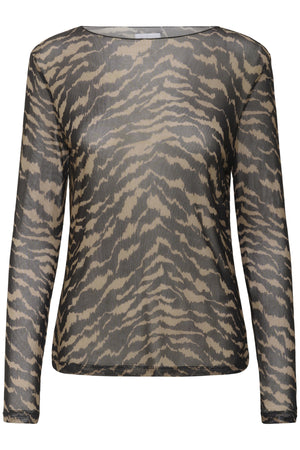 ZulvirSZ Blus Black Shifted Strokes - 30513970