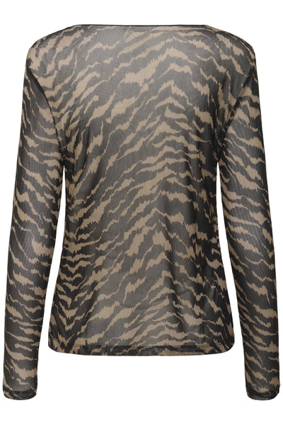 ZulvirSZ Blus Black Shifted Strokes - 30513970 Thumbnail