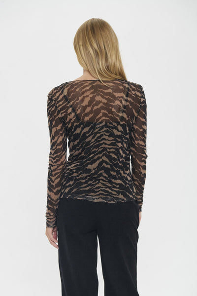 ZulvirSZ Blus Black Shifted Strokes - 30513970 Thumbnail