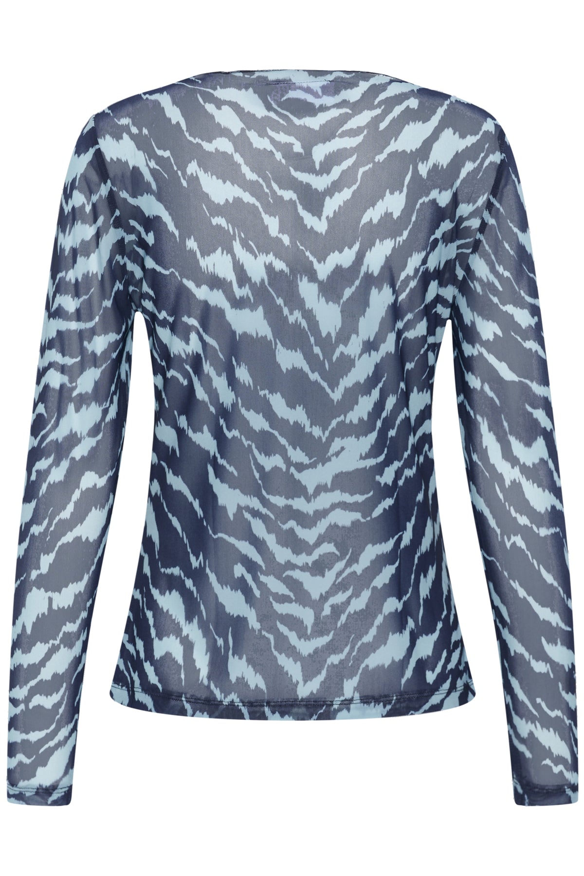 ZulvirSZ Blouse Pageant Blue Shifted Strokes - 30513970