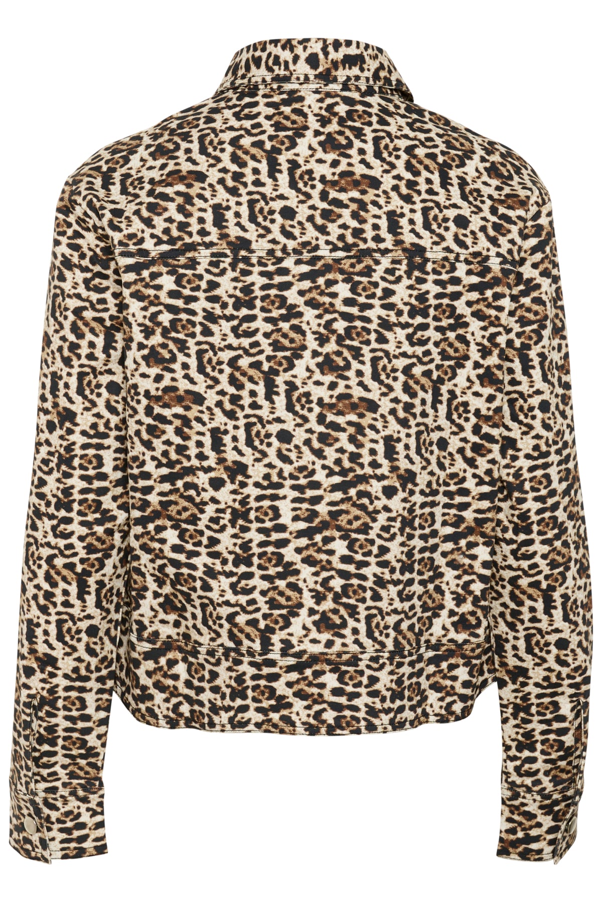 ZeekaSZ Jacka Svart Denim Leopard - 30514043