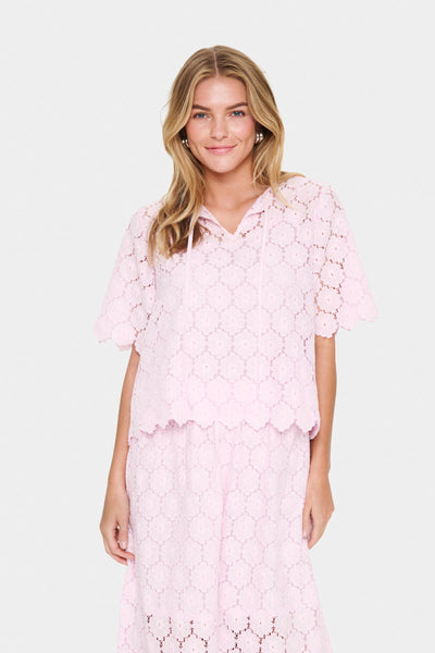 ZojaSZ Blus Rosa Tyll - 30514049 Thumbnail