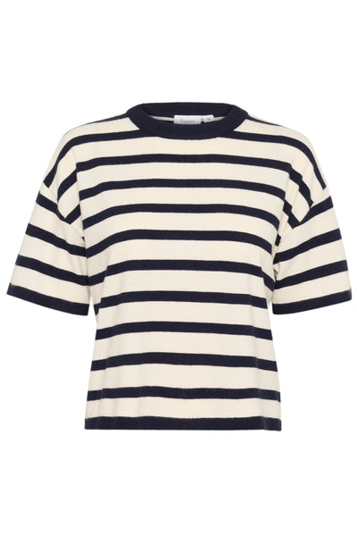 LikamSZ Randig Tröja Winter White Nightsky Stripe - 30514161 Thumbnail