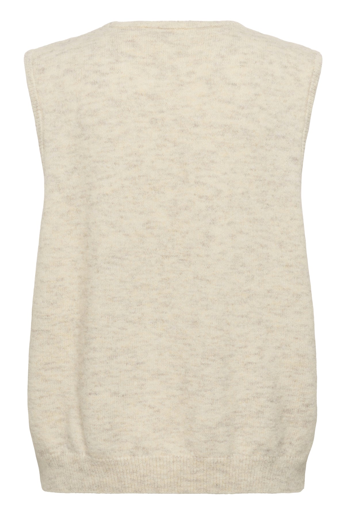 ZanettSZ Kort väst Creme Melange - 30514195