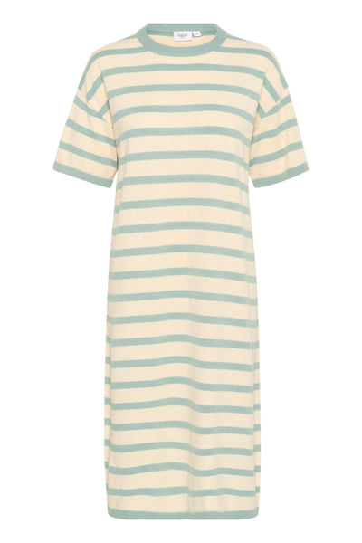 LikamSZ Randig Klänning Fog Blue Surf Stripe - 30514204 Thumbnail