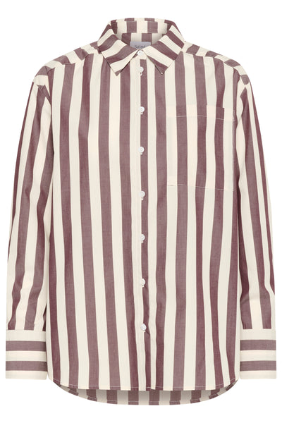 LiekeSZ Skjorta Decadent Chocolate Ice stripe - 30514224 Thumbnail