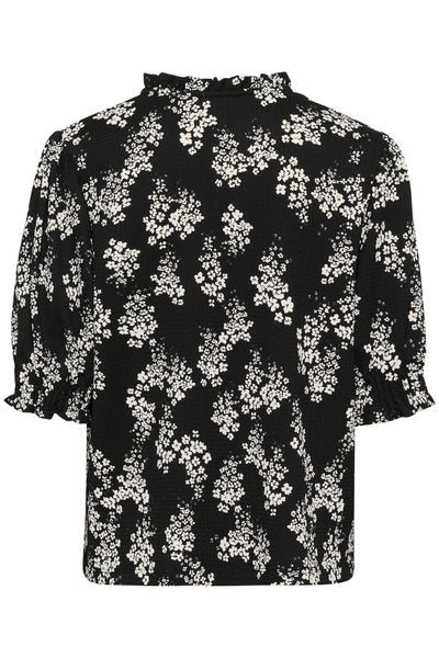 LenyaSZ Blouse Black Flower Lane - 30514282 Thumbnail
