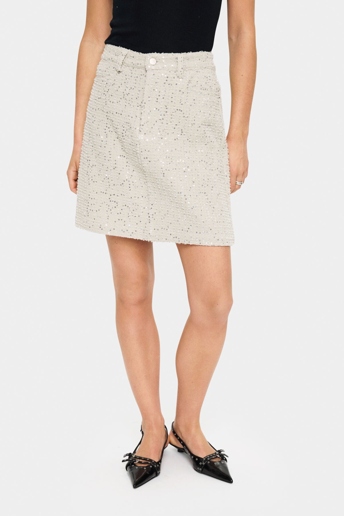 MoniqueSZ Kjole Frost Gray - 30514380