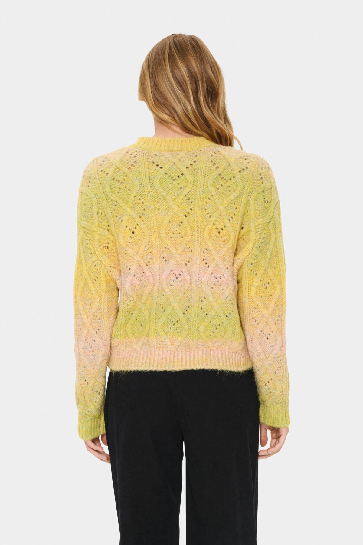 MorganSZ Tröja Misted Yellow Melange - 30514382