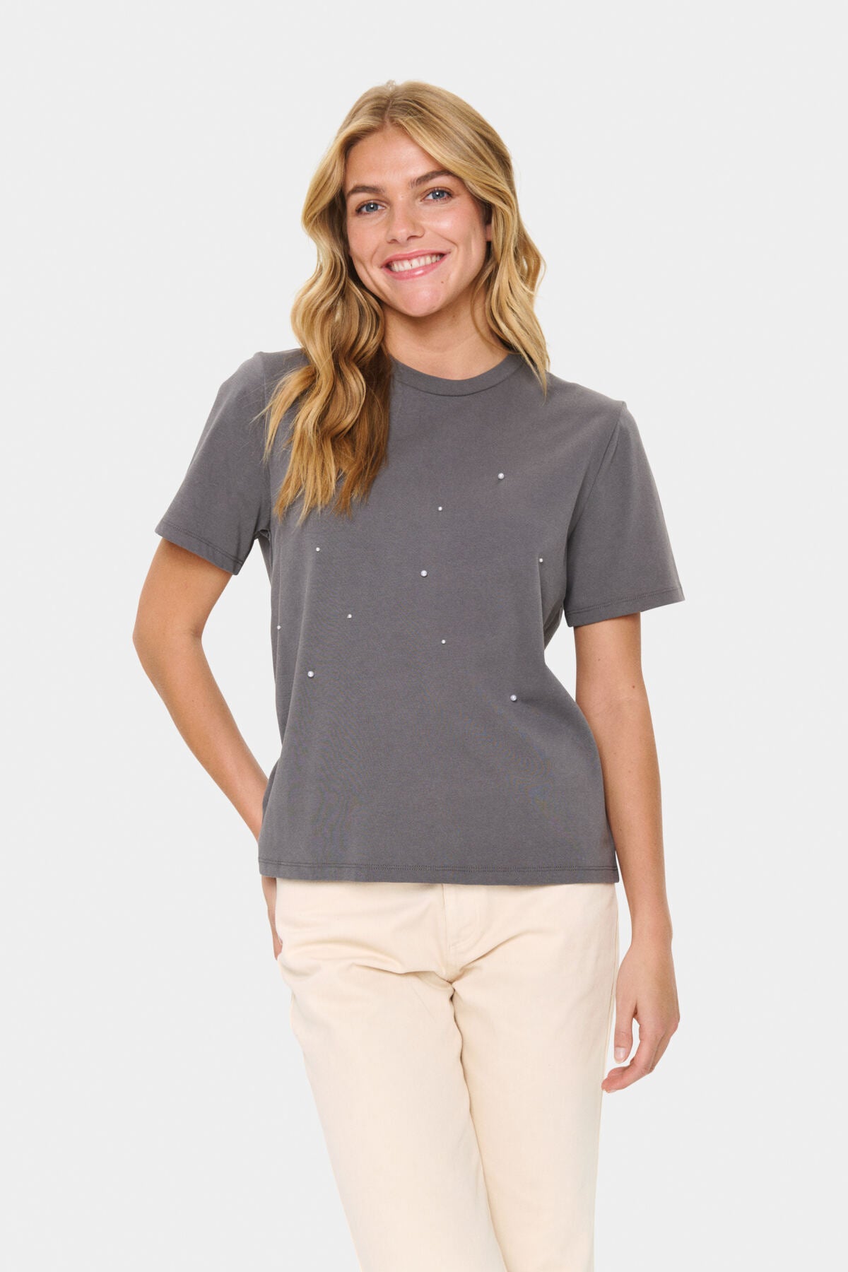 MishaSZ T-Shirt Gunmetal - 30514385
