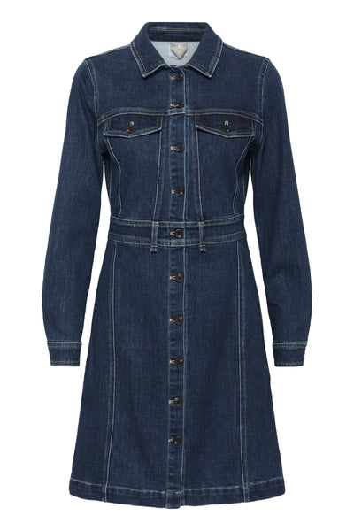 MaudeSZ Klänning Medium Blue Denim - 30514395 Thumbnail
