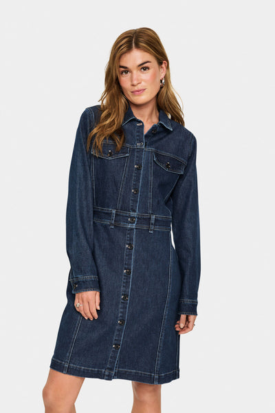 MaudeSZ Klänning Medium Blue Denim - 30514395 Thumbnail
