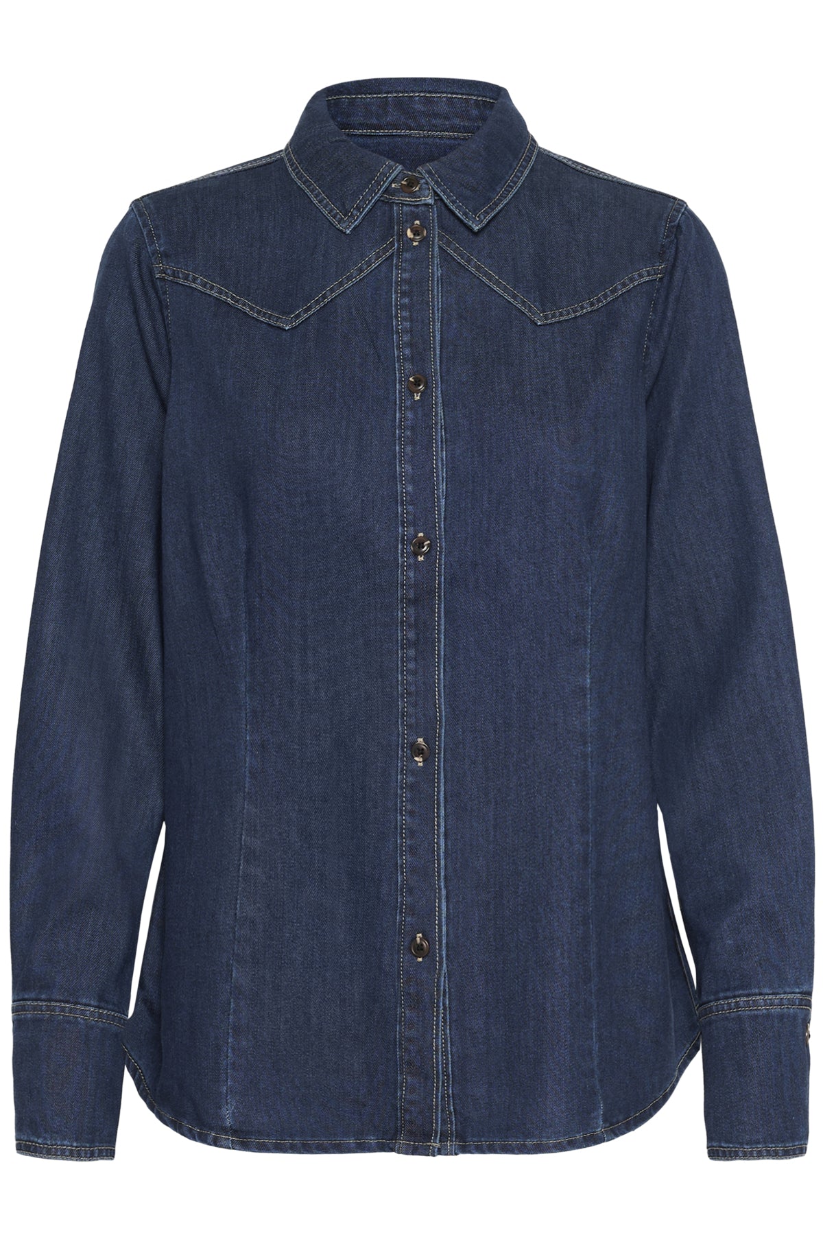 MartheSZ Skjorta Medium Blå Denim - 30514397