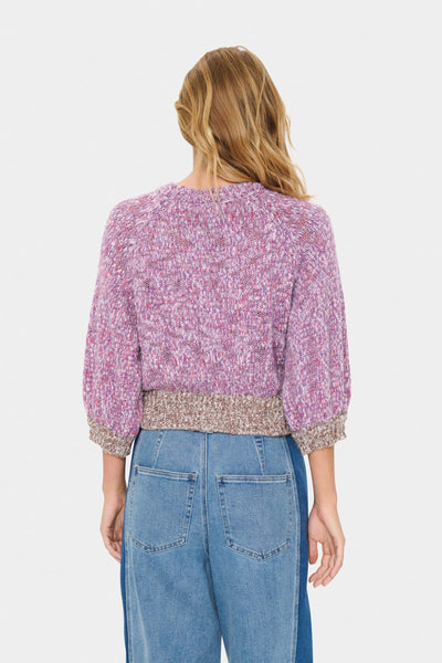 MyleneSZ Pullover Röd Violett - 30514398 Thumbnail